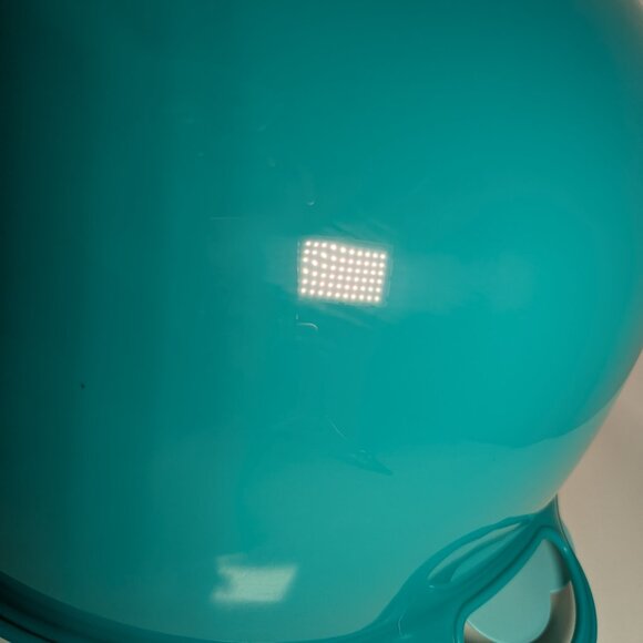 Retired 14L TUPPERWARE Thatsa JUMBO Bowl, large mixing bowl Teal / light blue - Picture 7 of 13